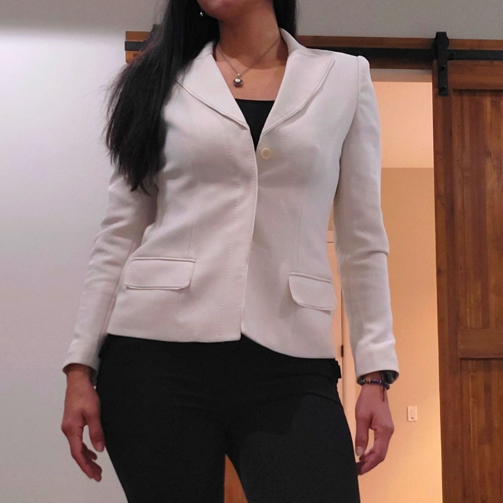Anne Klein Ivory Blazer